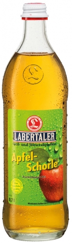 Labertaler Apfelschorle 12x0,7l Glas