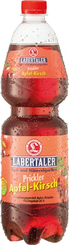 Labertaler Apfel-Kirsch-Prickler 12x1,0 l PET