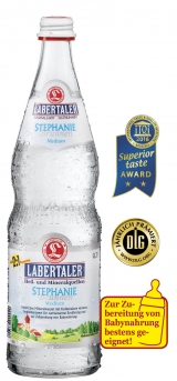 Labertaler Stephanie Brunnen - Medium 12x0,7 l Glas
