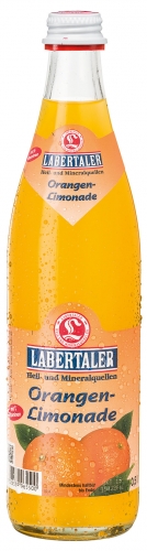 Labertaler Limonade Orange 20x0,5 l Glas