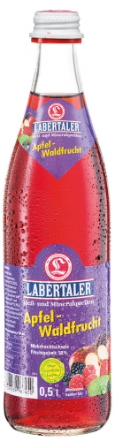 Labertaler Apfel-Waldfruchtschorle 20x0,5 l Glas