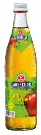 Labertaler Apfelschorle 20x0,5 l Glas