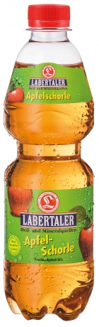 Labertaler Apfelschorle 11x0,5 l PET